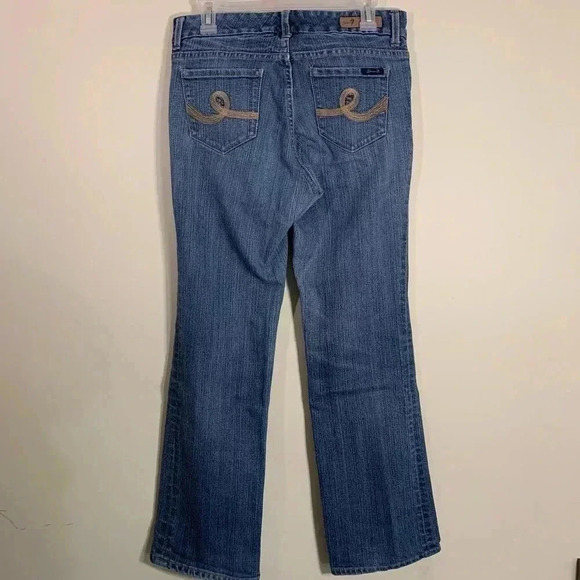 Women's Seven7 Boot Cut Jeans Sz 8 - Picture 2 of 4